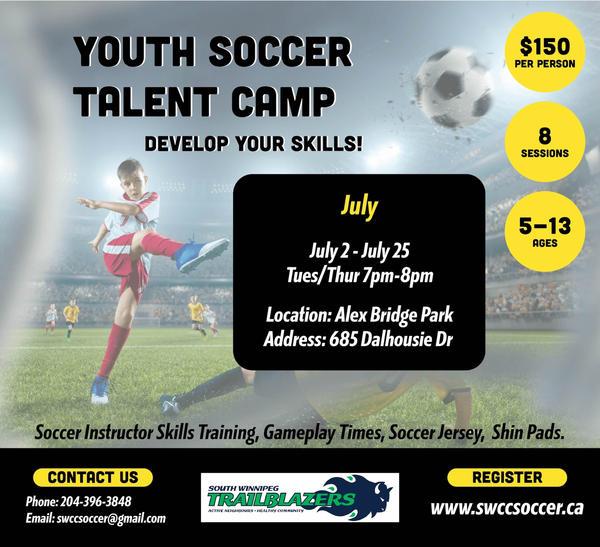 Youth Soccer Talent Camp