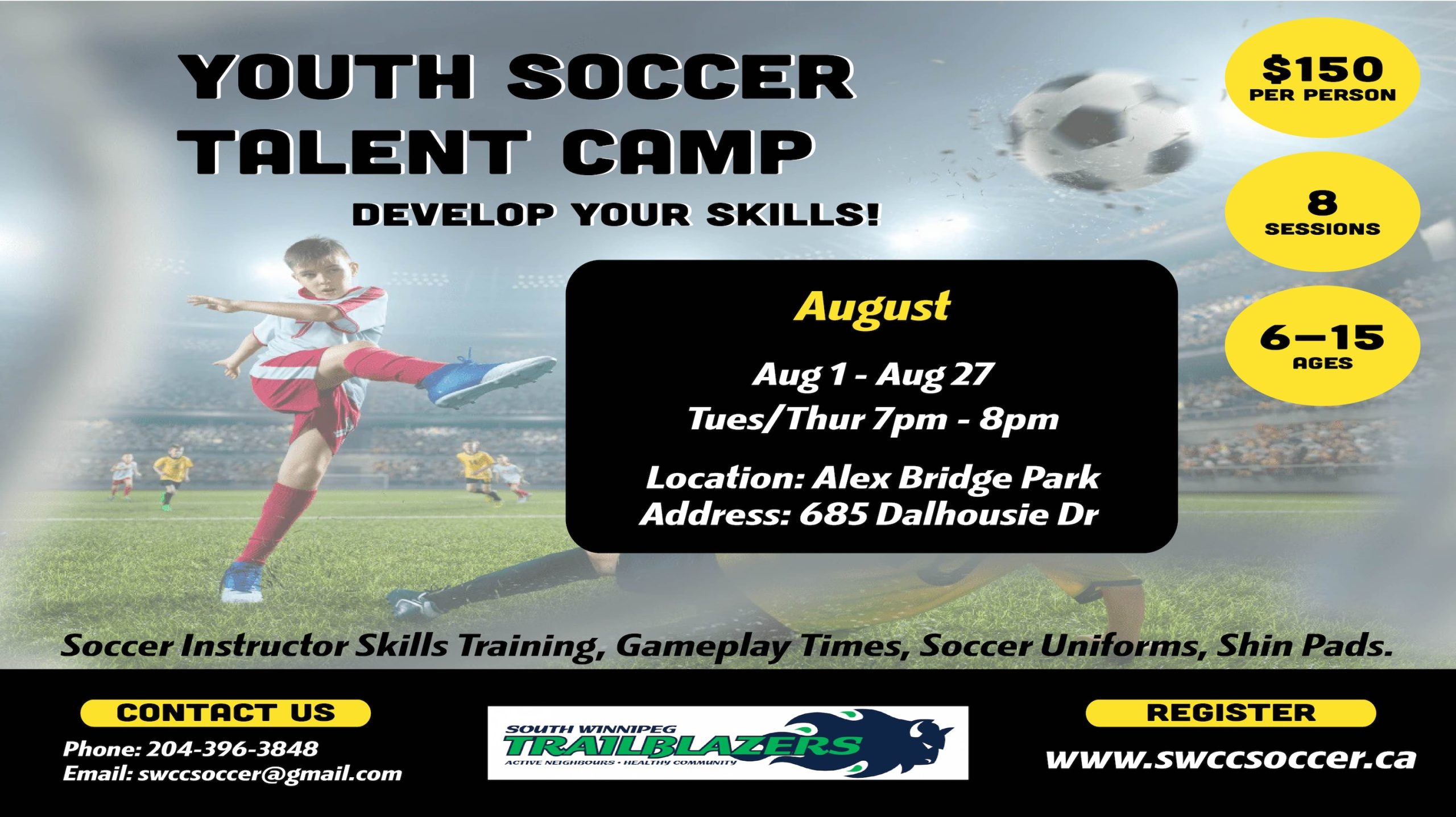 Youth Soccer Talent Camp