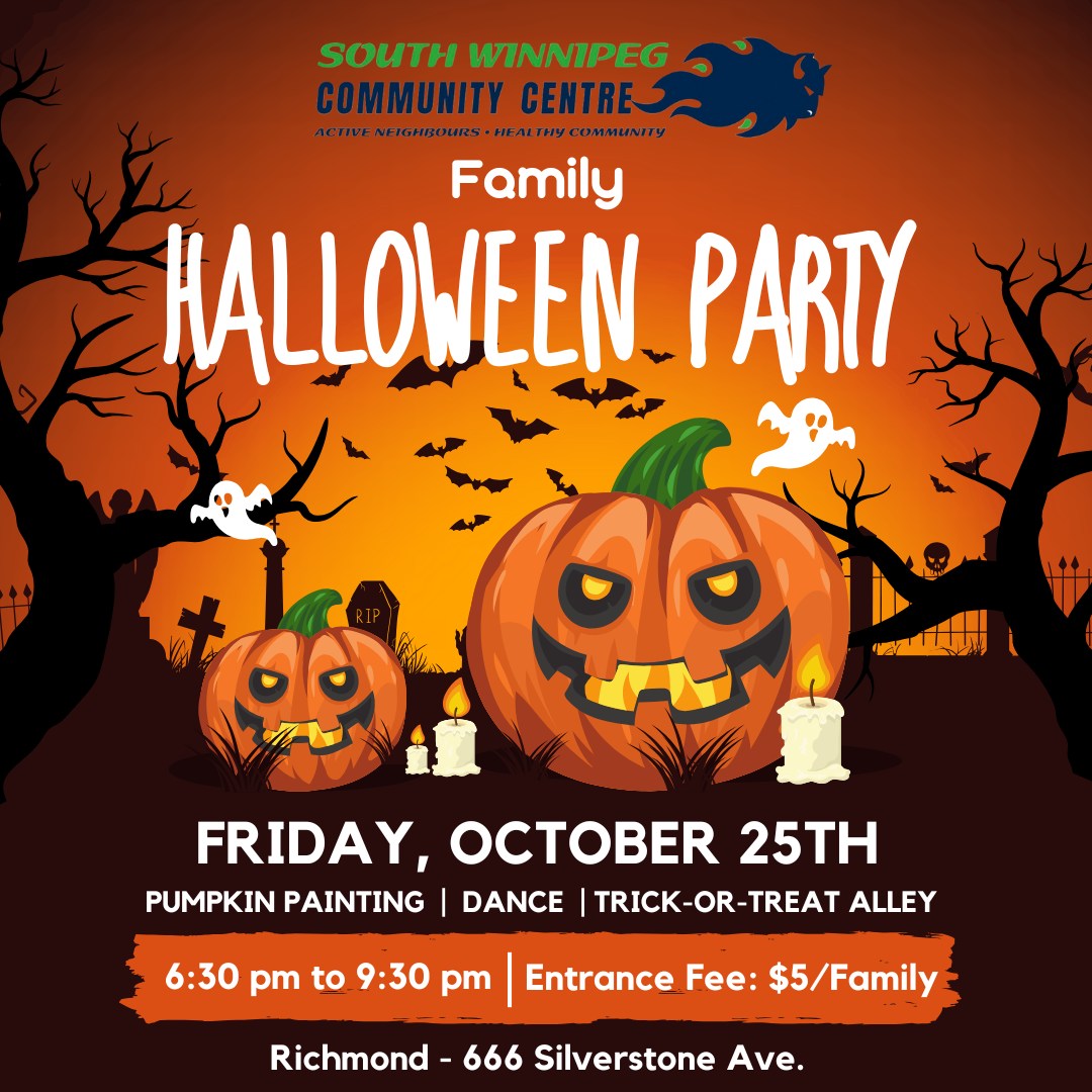 Halloween Party on Friday, October 25